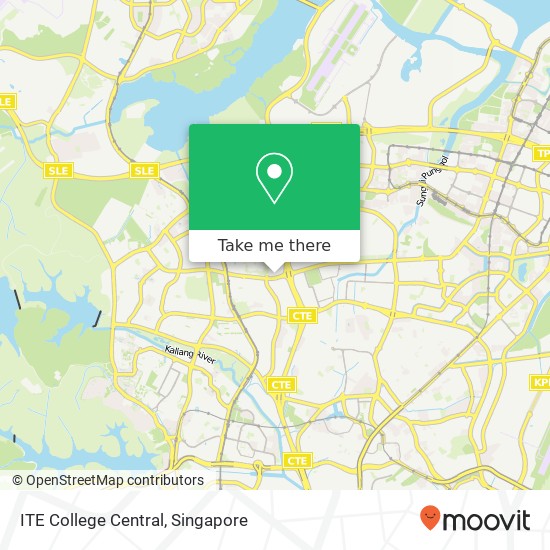 ITE College Central map