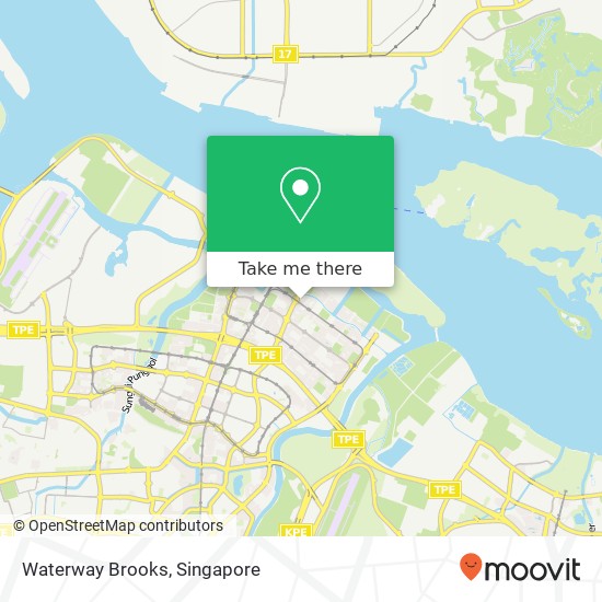 Waterway Brooks map