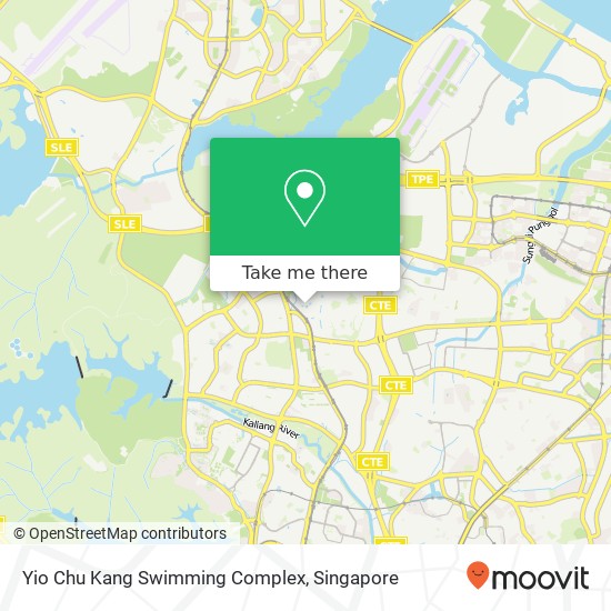 Yio Chu Kang Swimming Complex map