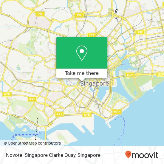 Novotel Singapore Clarke Quay map