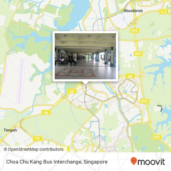 Choa Chu Kang Bus Interchange map