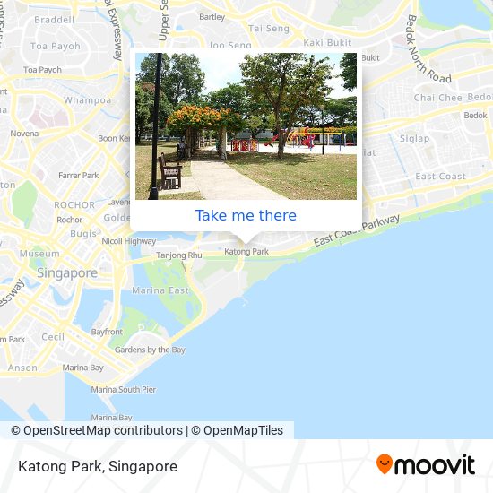 Katong Park map