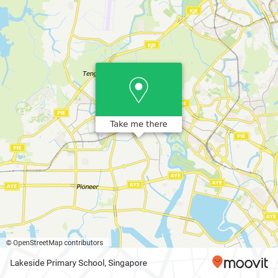 Lakeside Primary School map