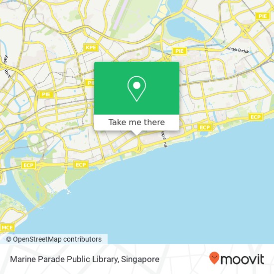 Marine Parade Public Library地图