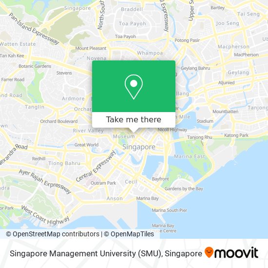 Singapore Management University (SMU)地图