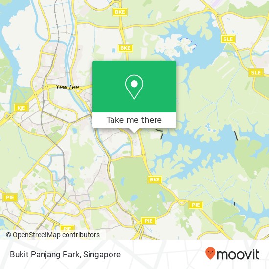 Bukit Panjang Park地图