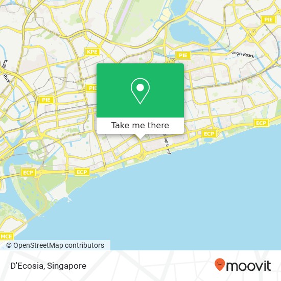 D'Ecosia map