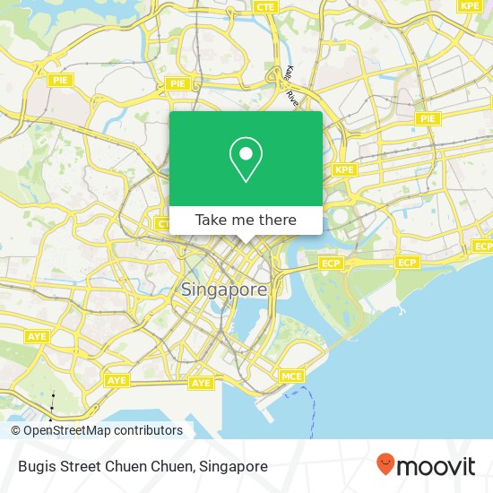Bugis Street Chuen Chuen map