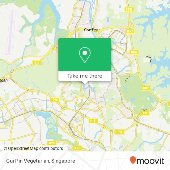 Gui Pin Vegetarian map