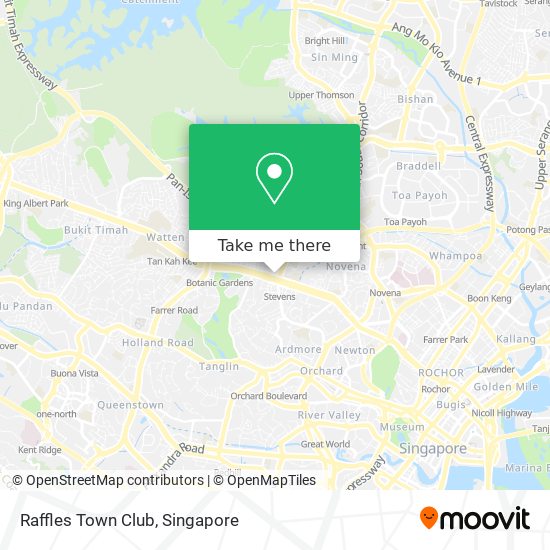Raffles Town Club地图