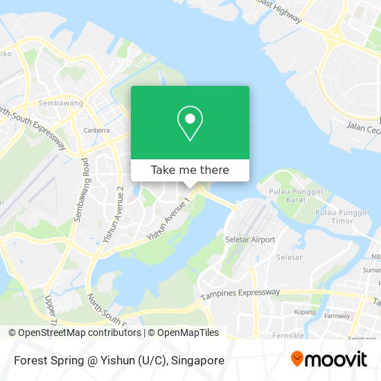 Forest Spring @ Yishun (U/C)地图