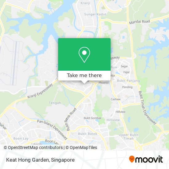 Keat Hong Garden map