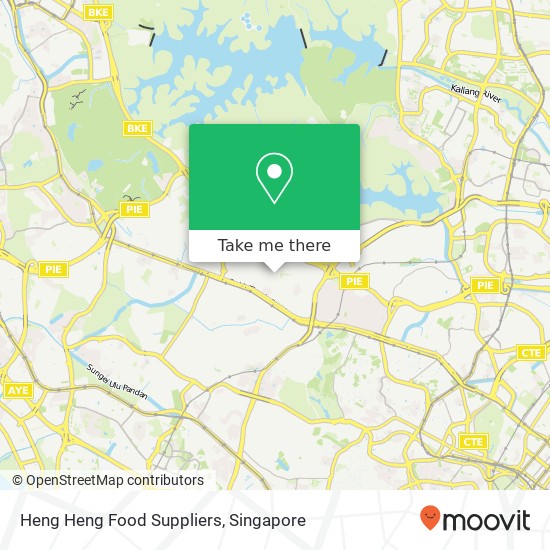 Heng Heng Food Suppliers map