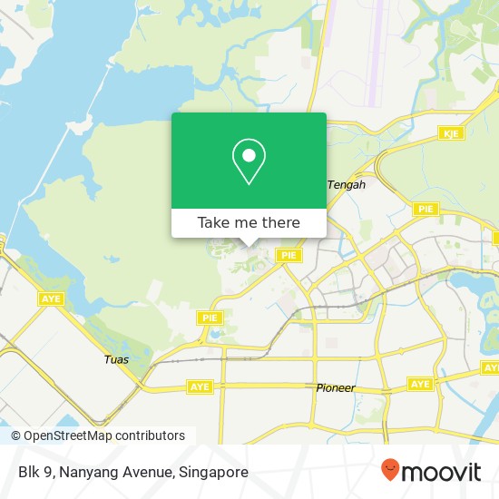 Blk 9, Nanyang Avenue map