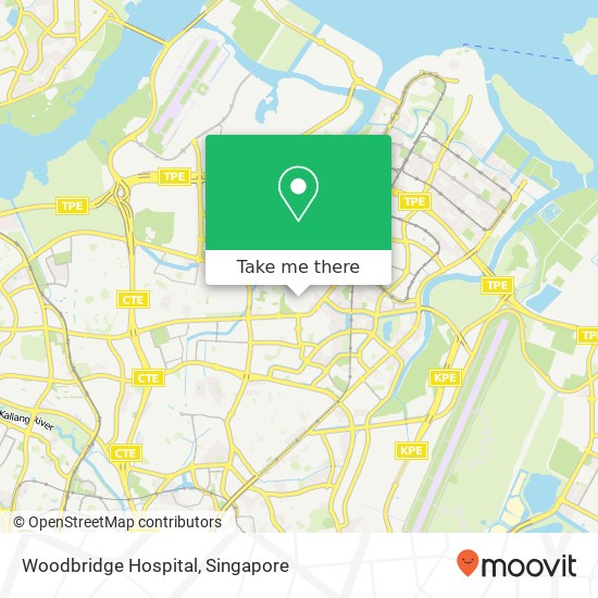 Woodbridge Hospital地图