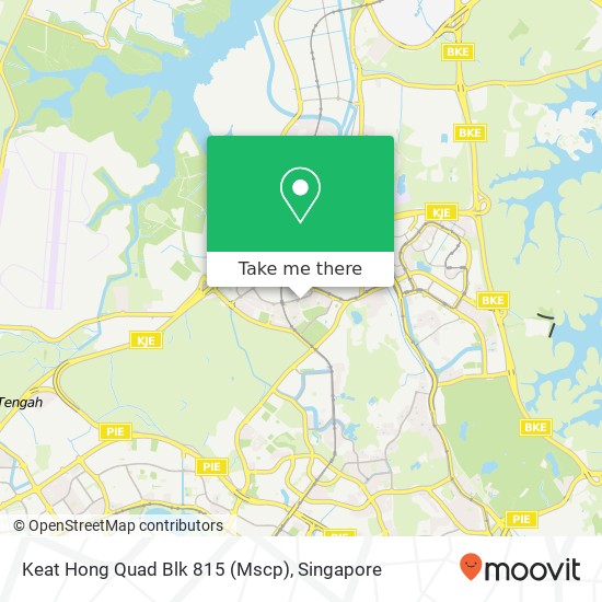Keat Hong Quad Blk 815 (Mscp) map