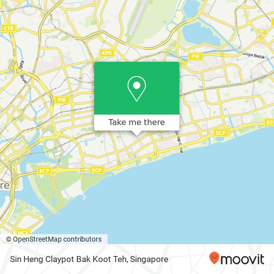 Sin Heng Claypot Bak Koot Teh map