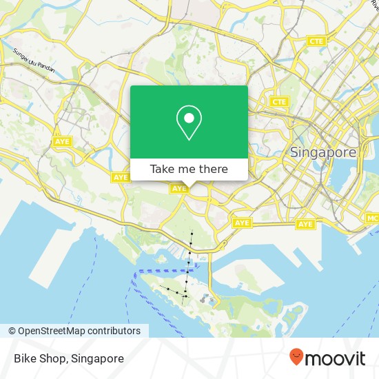 Bike Shop map