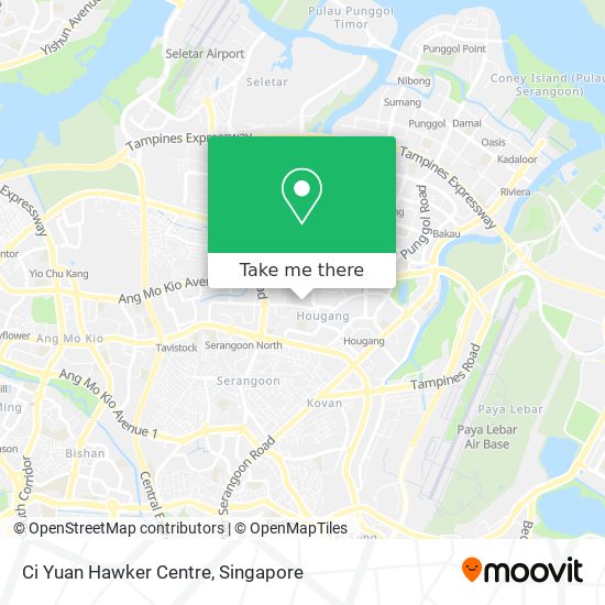 Ci Yuan Hawker Centre map