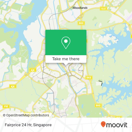 Fairprice 24 Hr map