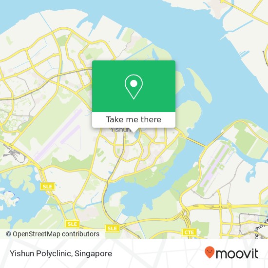 Yishun Polyclinic map