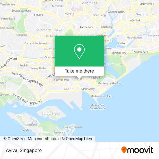 Aviva map