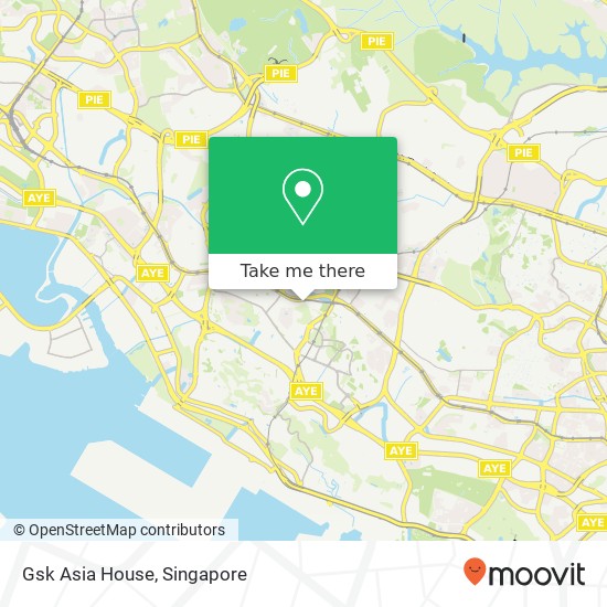 Gsk Asia House map