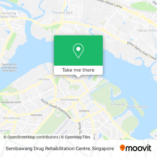 Sembawang Drug Rehabilitation Centre地图