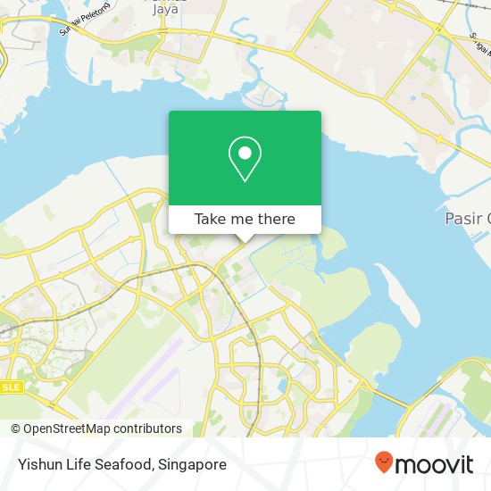 Yishun Life Seafood map