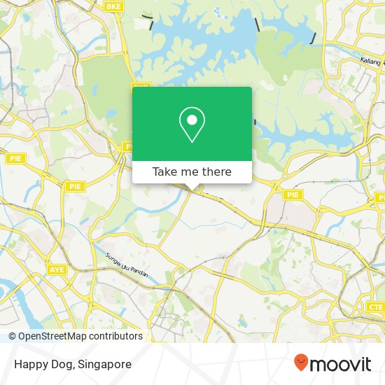 Happy Dog map