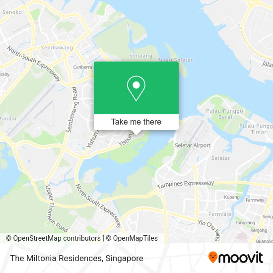 The Miltonia Residences地图