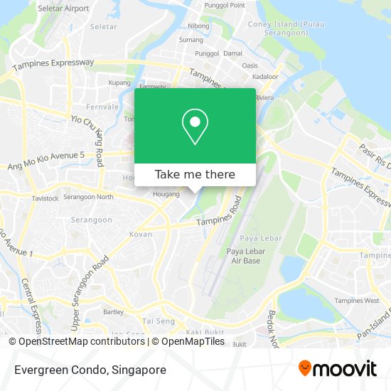 Evergreen Condo map