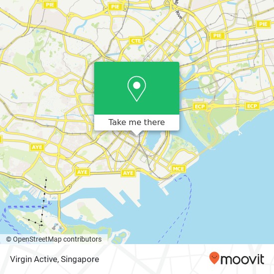 Virgin Active map