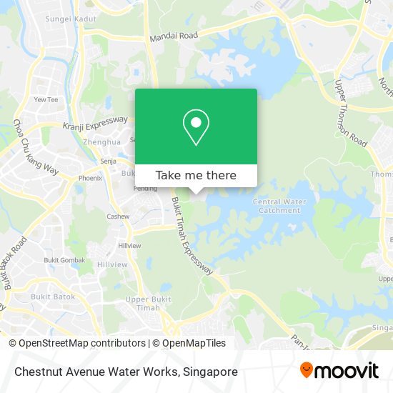 Chestnut Avenue Water Works地图