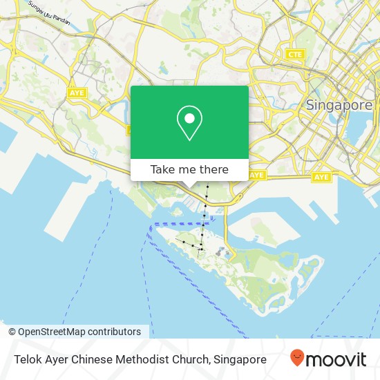 Telok Ayer Chinese Methodist Church map