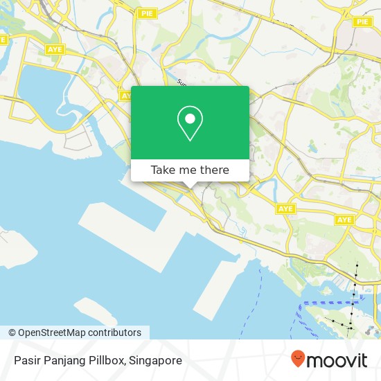 Pasir Panjang Pillbox map