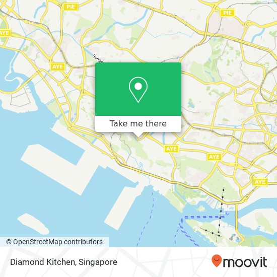 Diamond Kitchen地图