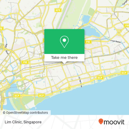 Lim Clinic map