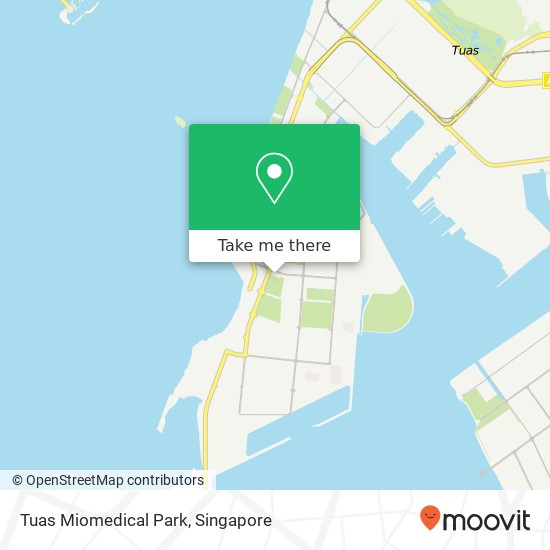 Tuas Miomedical Park地图