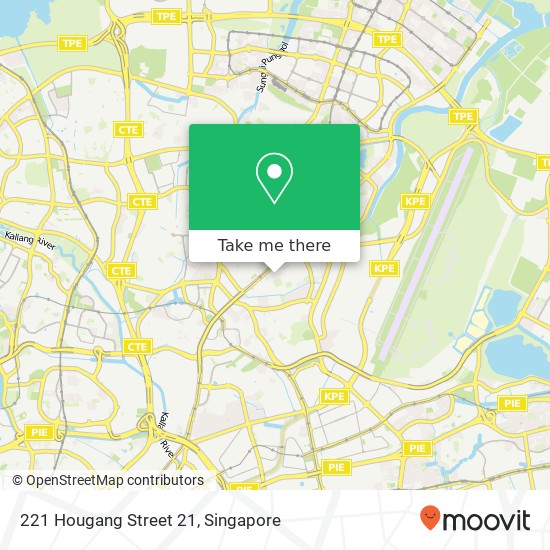 221 Hougang Street 21 map