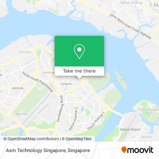 Asm Technology Singapore map