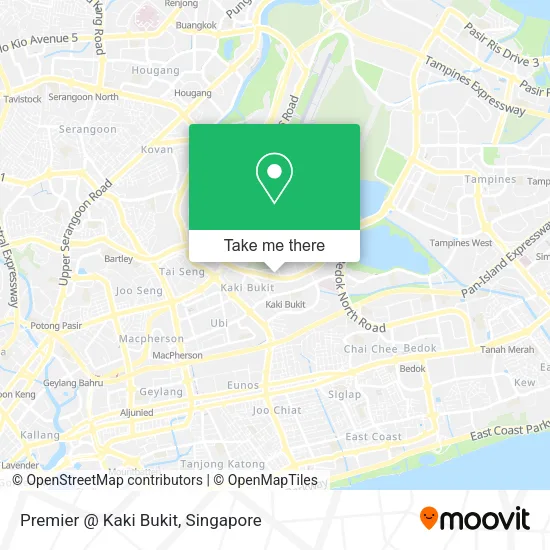 Premier @ Kaki Bukit map
