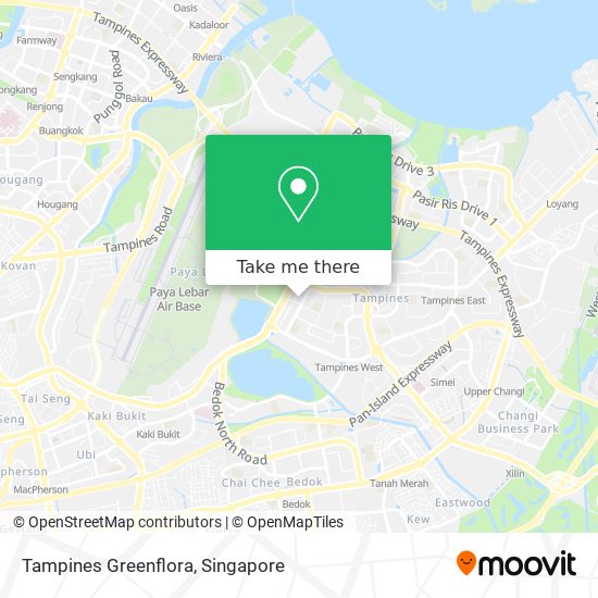 Tampines Greenflora地图