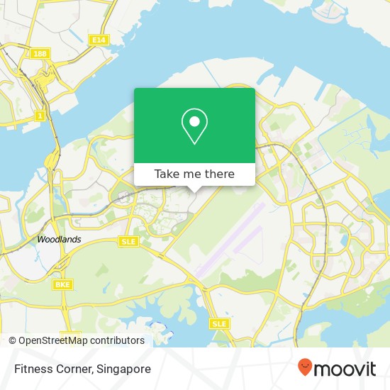 Fitness Corner地图