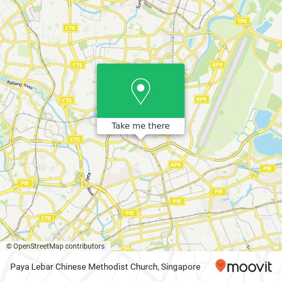Paya Lebar Chinese Methodist Church map