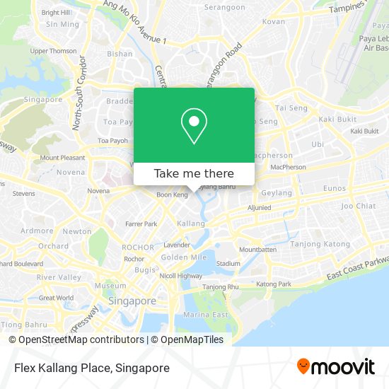 Flex Kallang Place map