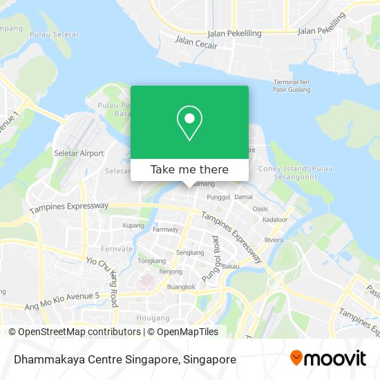 Dhammakaya Centre Singapore map