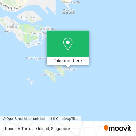 Kusu - A Tortoise Island map