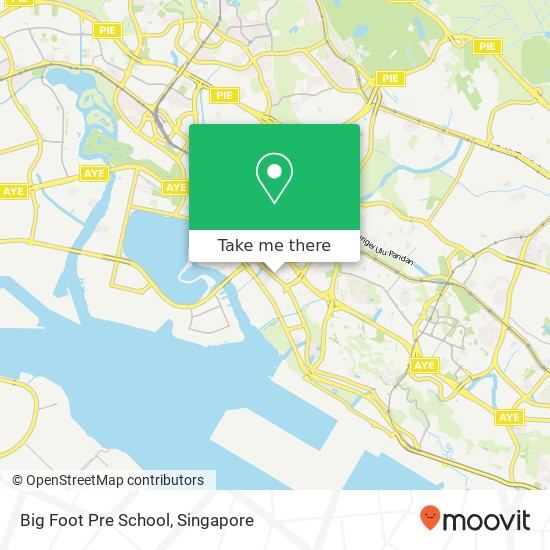 Big Foot Pre School map