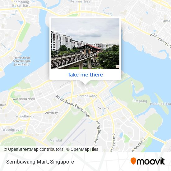 Sembawang Mart地图